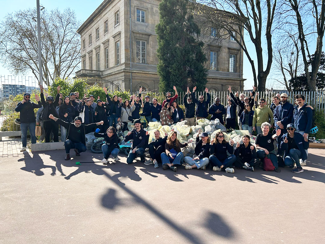 Une fois n'est pas coutume, la semaine dernière ce ne sont pas des kW que Smart Energies a collecté ... mais beaucoup de déchets !